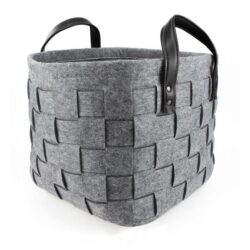 Woven Square Felt Basket
