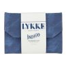 LYKKE KNITTING NEEDLE SET 5"- INDIGO