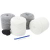 RETWISST FOX TOY BASKET KIT - GREY/WHITE  BS-008