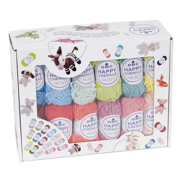 DMC HAPPY CHENILLE BOX SET - 25BALLS