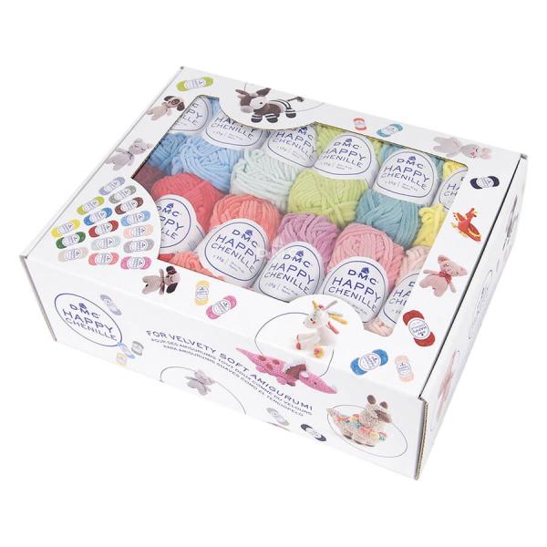 DMC HAPPY CHENILLE BOX SET - 25BALLS