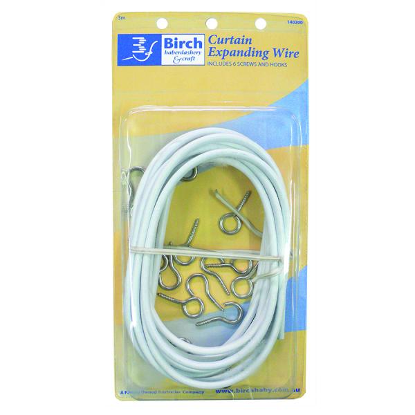Curtain Expanding Wire 3 Metres Janome Sewing Centre Everton Park