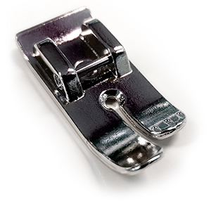 Closeup of the Straight Stitch Foot