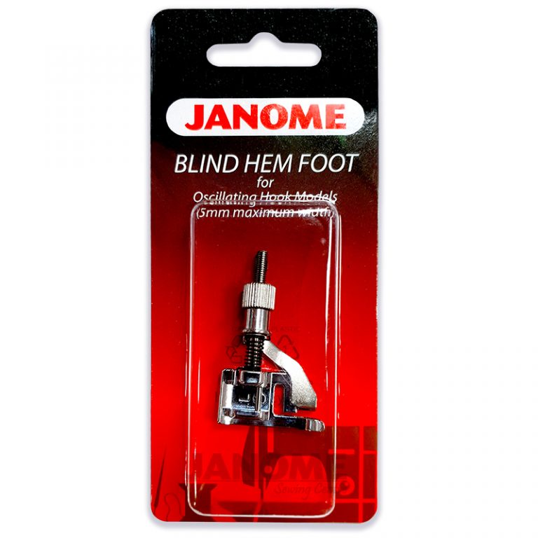 Janome 5mm Blind Hem Foot for Low Shank 5mm Sewing Machines