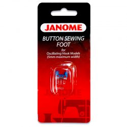 Janome Button Sewing Foot (for 5mm Models)