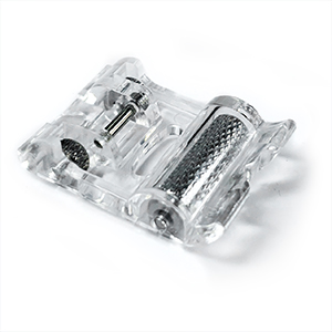Closeup of the 5mm Roller Foot