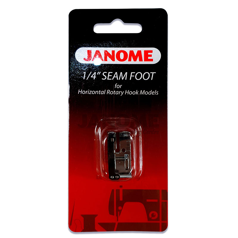 Janome 1//4 seam foot Horizontal rotary Hook Models by Janome