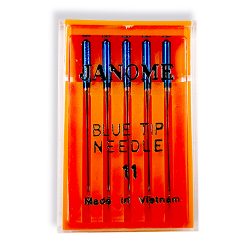 Janome Blue Tip Sewing Machine Needles - Janome Sewing Centre