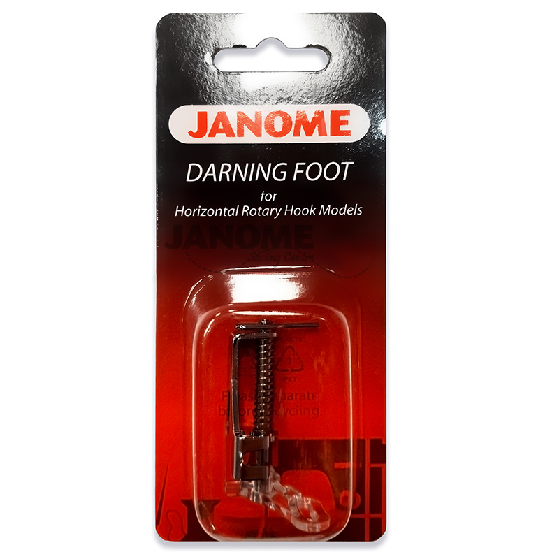 Janome Closed Toe Darning Foot (Low Shank) Janome Sewing Centre