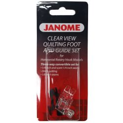 Janome 7mm Clear View Quilting Foot and Guide Set 200 449 001