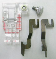 Clear View Quilting Foot and Guide Set - 9mm