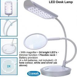 Triumph Flexible Daylight Lamp With Secondary Magnifier Head