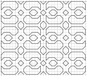 Sewing Quilt Motif 3