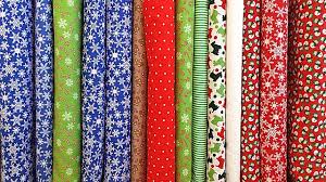 fabric colours together in a bunch