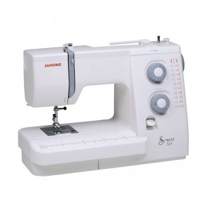 Janome mechanical sewing machine.