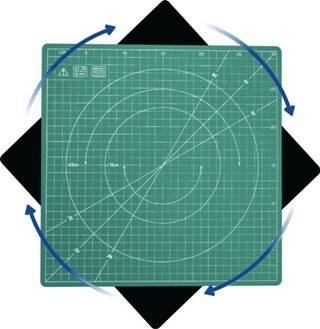 Birch Rotating Cutting Mat - 30x30cm 360 degrees turn