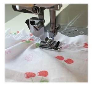 Janome Cording foot for shirring