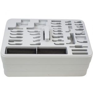 Janome 9mm Feet Storage Case in Blue