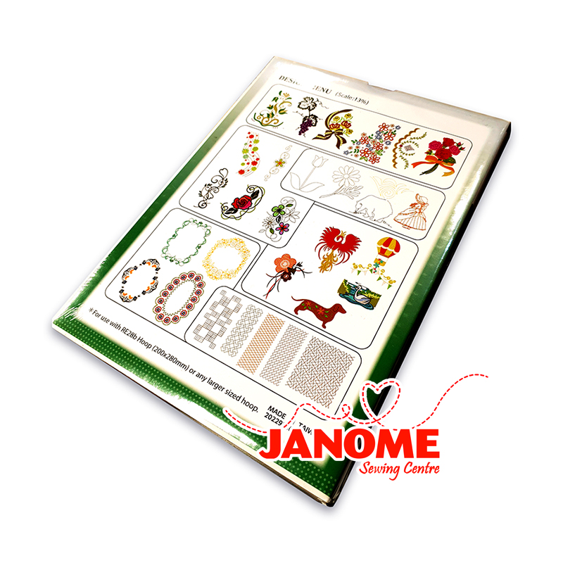 Janome Large Embroidery Design Selection