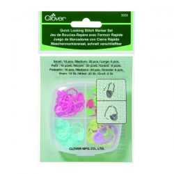 Clover Locking Stitch Markers Set 3033