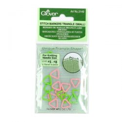 Clover Stitch Markers Triangle S