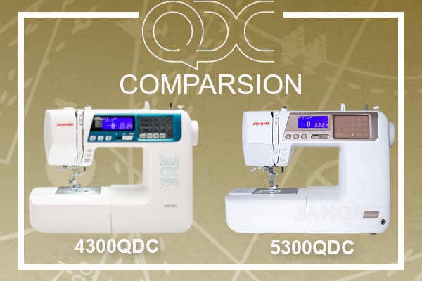 Feature Comparison of the 4300QDC and 5300QDC