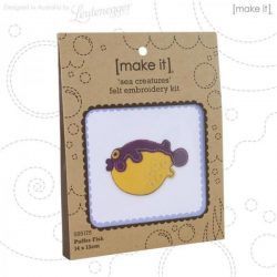 Mi Emb Felt Kit Puffer Fish
