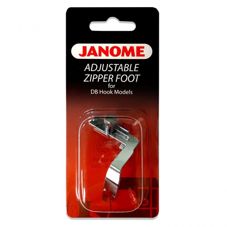 Janome Adjustable Zipper Foot for 1600P Series Janome Sewing Centre