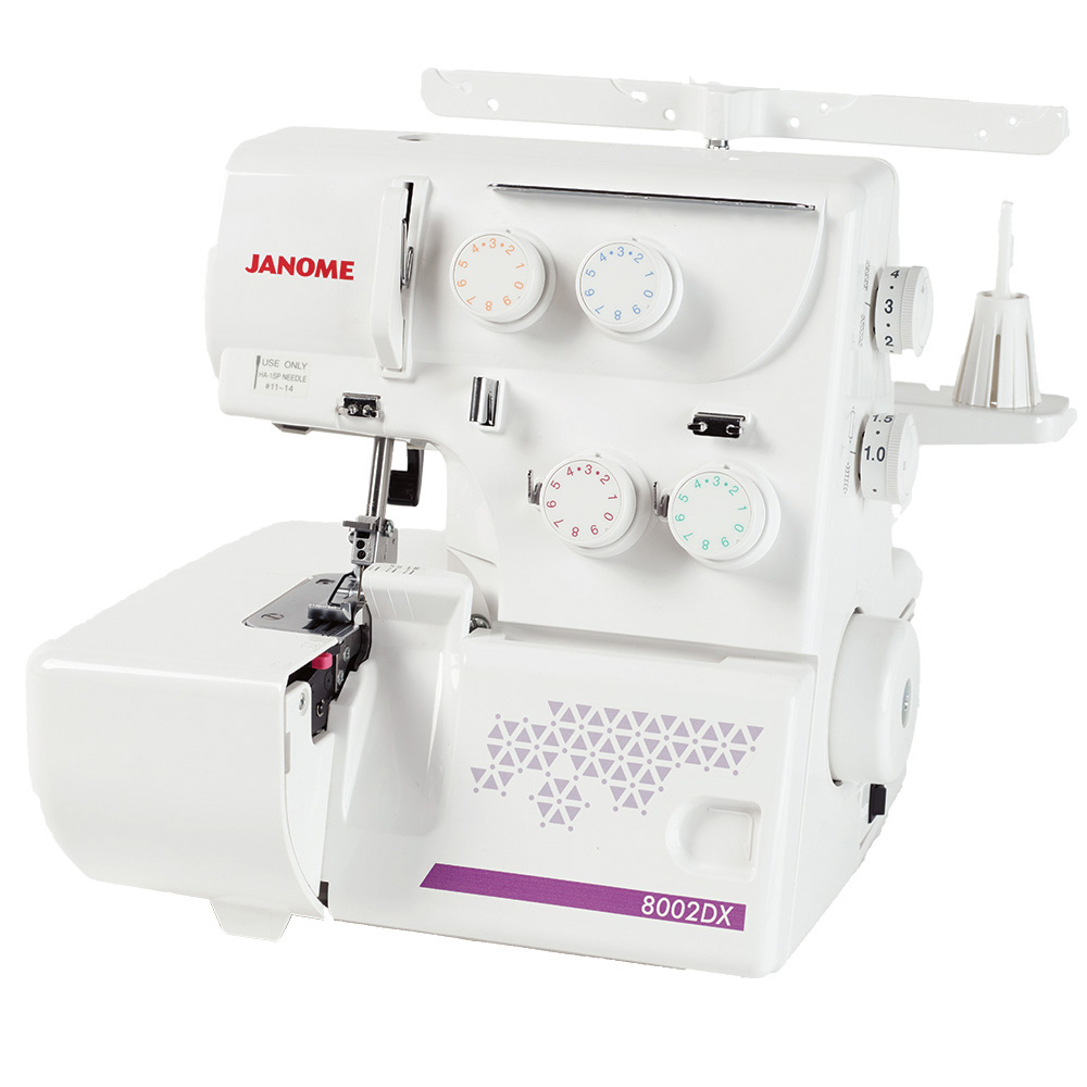 Janome 8002DX Overlocker Janome Sewing Centre Everton Park