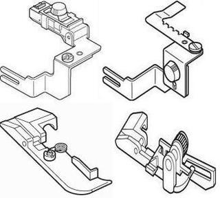 Janome 8002DX bonus feet from Janome