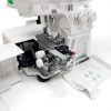 Janome 8004D with the side cover open