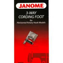 Janome 7mm 3-Way Cording Foot