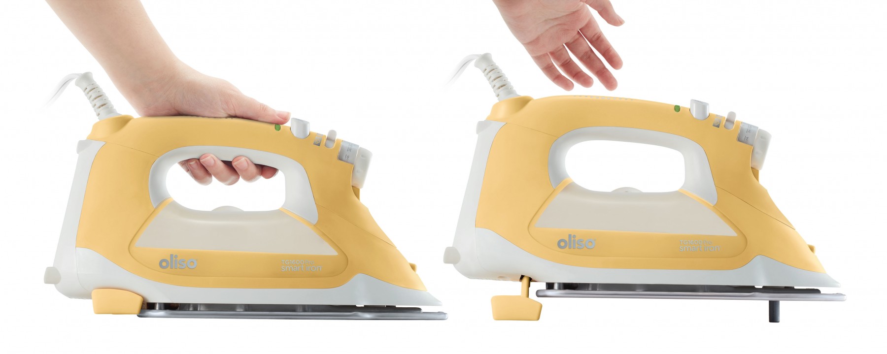 Oliso Pro Smart Iron with iTouch (TG1100 for Australia) Orchid Janome