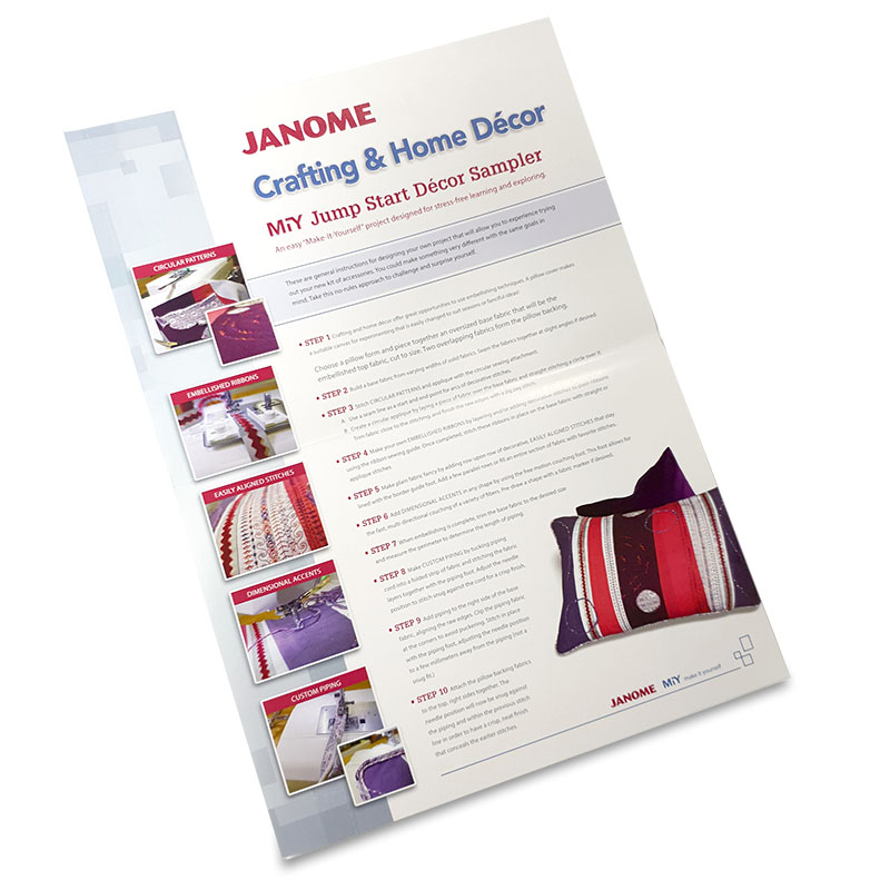 Janome Crafting & Home Décor Accessory Kit Starter Project