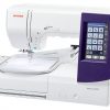 Janome MC9850 with the Embroidery Arm Attached