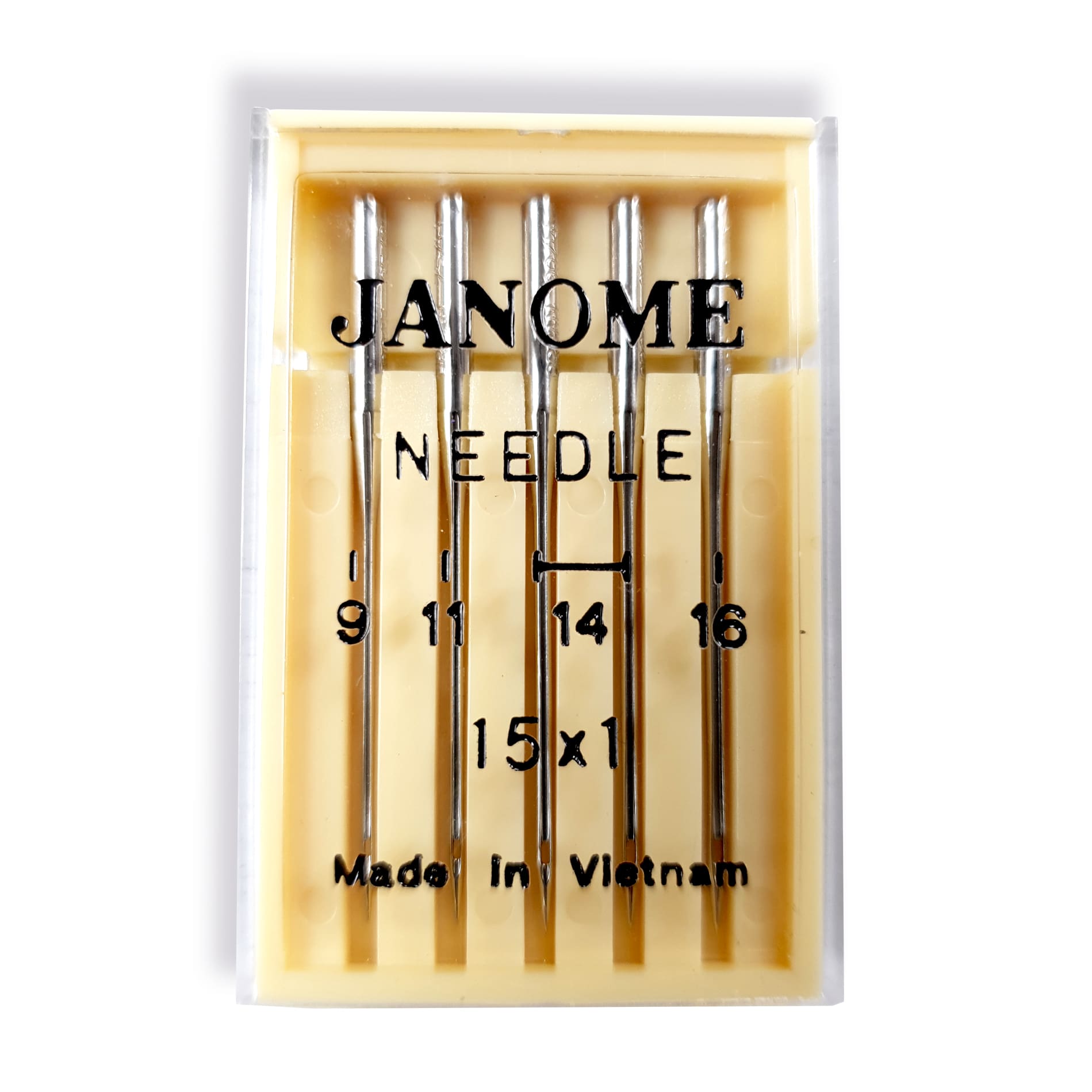 Janome Sharp Sewing Machine Needles - Select Size - Janome Sewing Centre  Everton Park