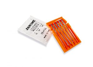 Janome Ball Point Needles 15x1SP - Assorted Size