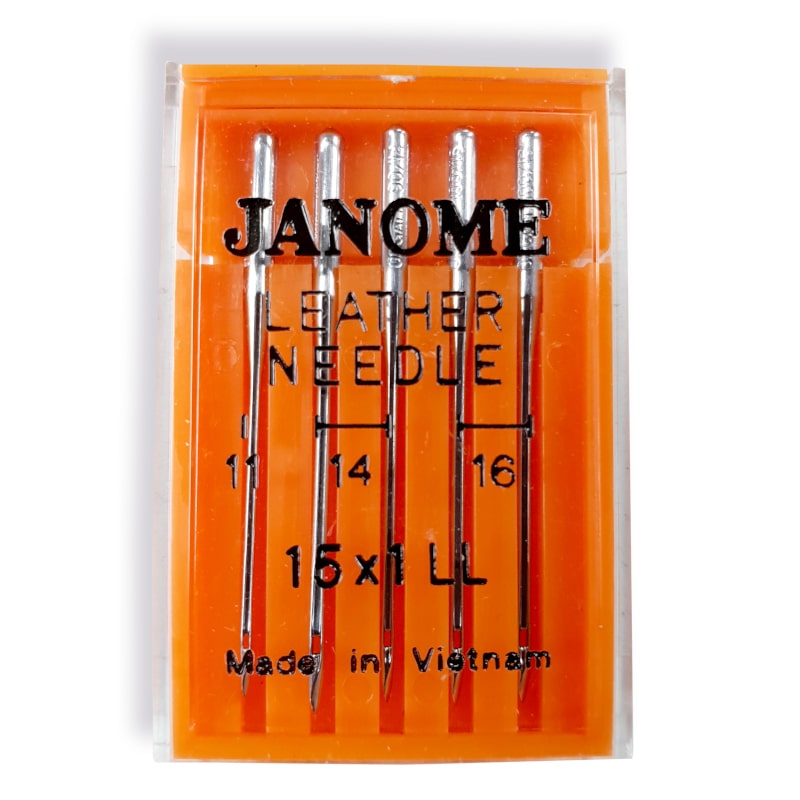 Janome Leather Sewing Machine Needles - Janome Sewing Centre Everton Park