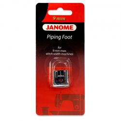 Janome Piping Foot - 9mm
