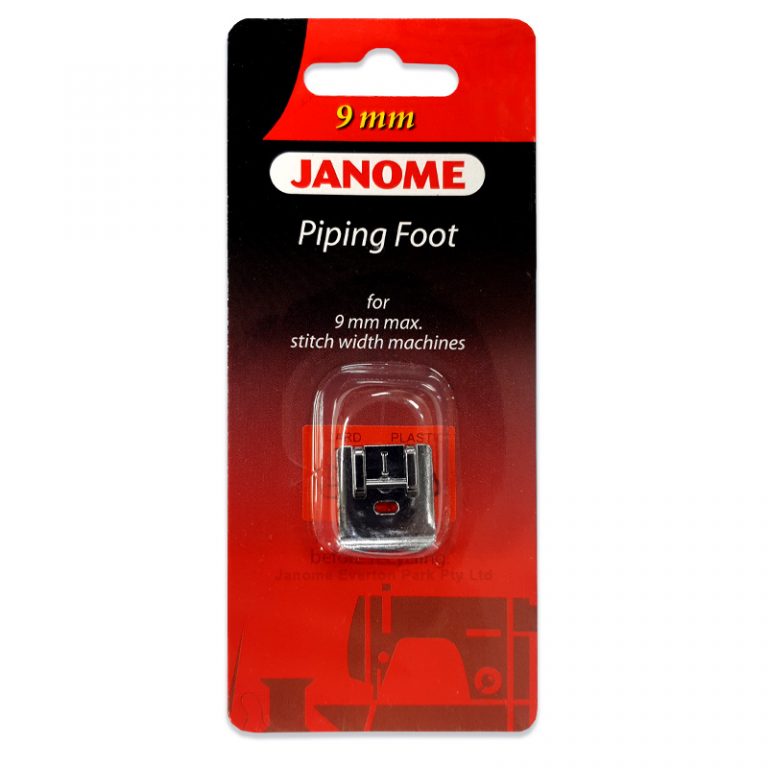 Janome Piping Foot 9mm Janome Sewing Centre Everton Park
