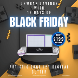 Day 2 Black Friday Sale - Artistic Edge 12 Digital Cutter