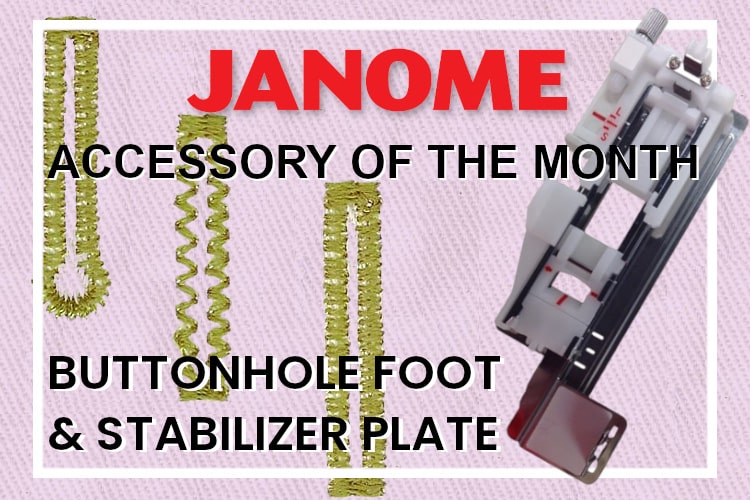 AOTM Janome Buttonhole Foot