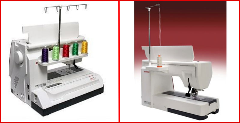 The Various Additional Spool Stands are in the Janome Spotlight with the Accessory of the Month