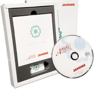 What is included with the Janome Artistic Digitizer Software