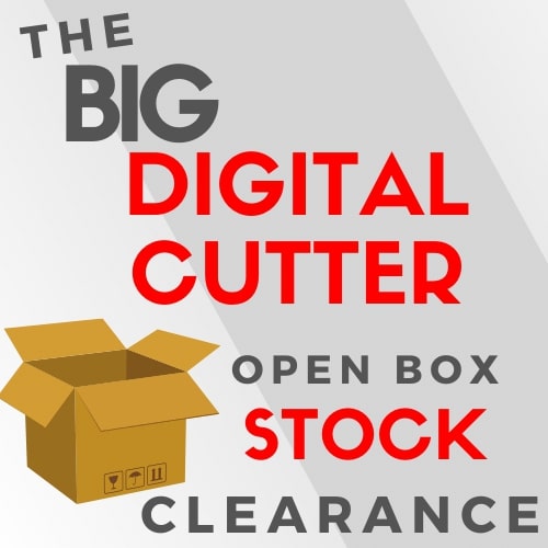 Big Digital Cutter Clearance Sale