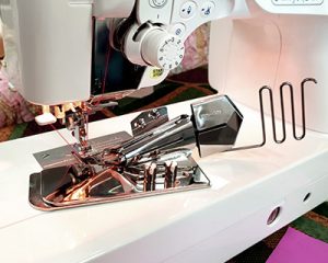 Tape Binder on a Janome Quilting Machine