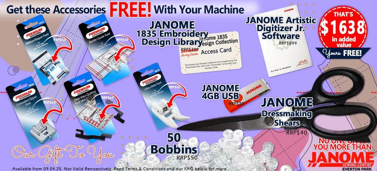 This incredible machine comes with these amazing bonuses