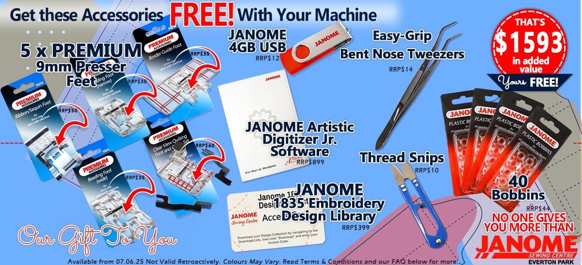 This incredible machine comes with these amazing bonuses