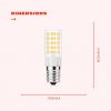 Bright Sew LED Bulb Dimensions