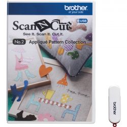 Brother Scan N Cut Applique Pattern Collection USB